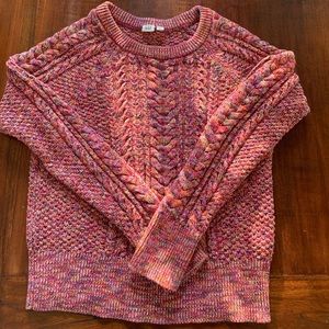 Colorful knitted GAP sweater🧶